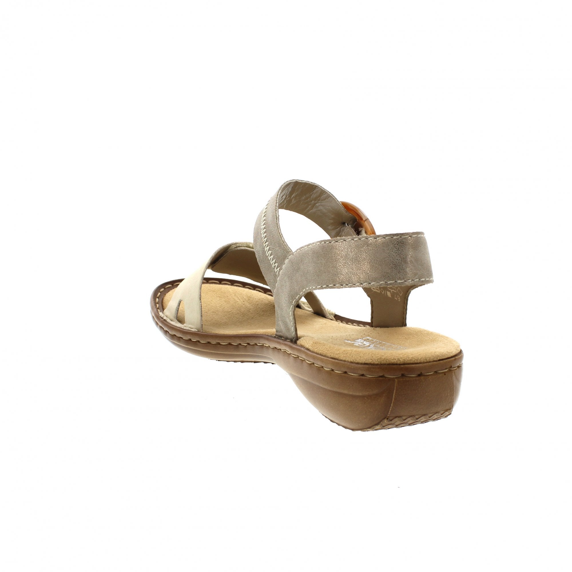 Sandale Rieker Femme 608z3 - Synthétique - Confort Anti-Stress - Talon Plat