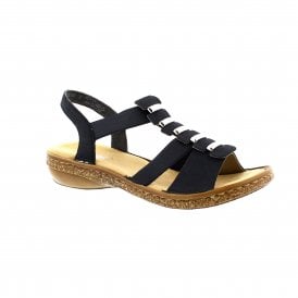Rieker 62850-14 Navy Womens Sandals
