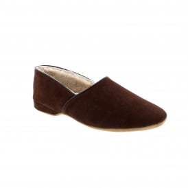 Draper Of Glastonbury Anton 22618 Brown Mens Slippers
