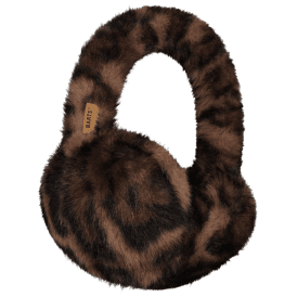 Big Fur Earmuffs | 6196-37 | Print Brown