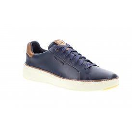 C37158 | GrandPro Topspin Sneaker | Navy Blazer/ British Tan/ Ivory