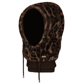 Eliess Hood | 4937-37 | Print Brown