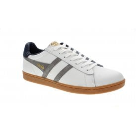Equipe II Leather | White/Cement/Navy | CMB388WC