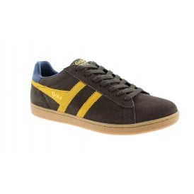 Equipe II Suede | Dark Brown/Sun/Navy | CMB387TY