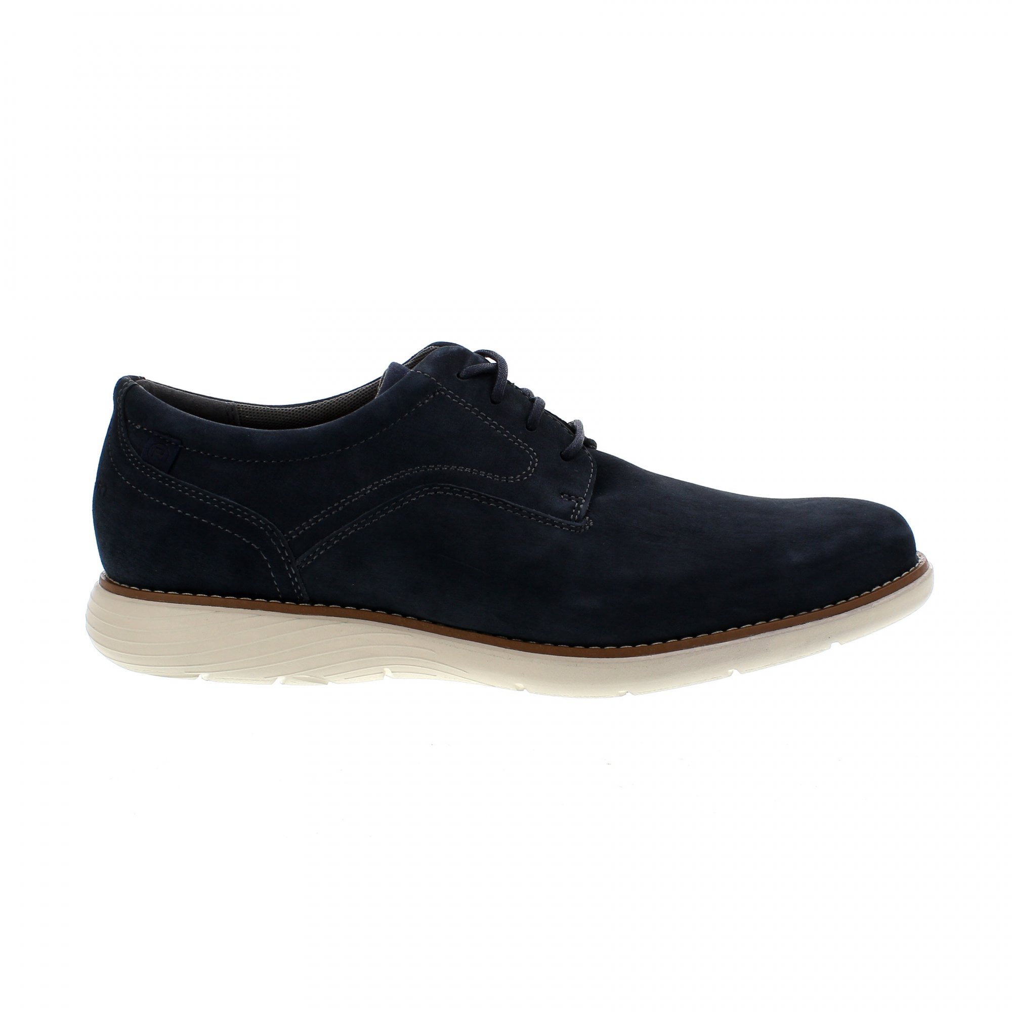 Rockport Garett Plain Toe CH4297 Navy Suede Mens Shoes  display picture 2