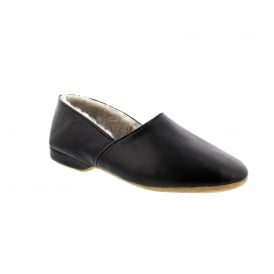Draper Of Glastonbury Philip 22610 Black Mens Slippers