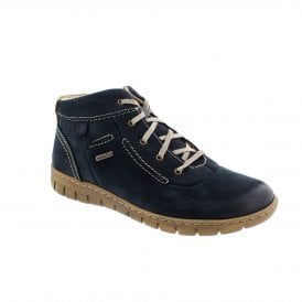 Josef Seibel Steffi 53 Navy Nubuck Ankle Boots