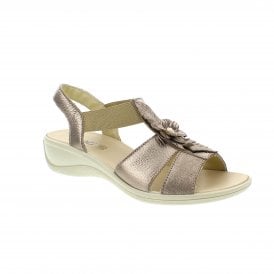 Imac Velo Pewter Leather Sandals 308630-26802-013