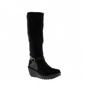 Fly London Yavu 501084-000 Knee High Boots